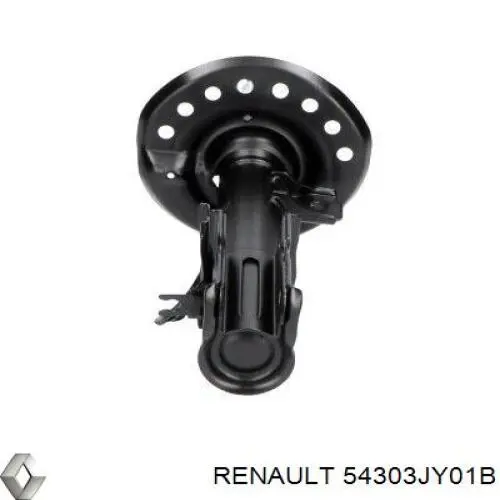 Do koszyka 54303JY01B Renault (RVI) Amortyzator przedni lewy