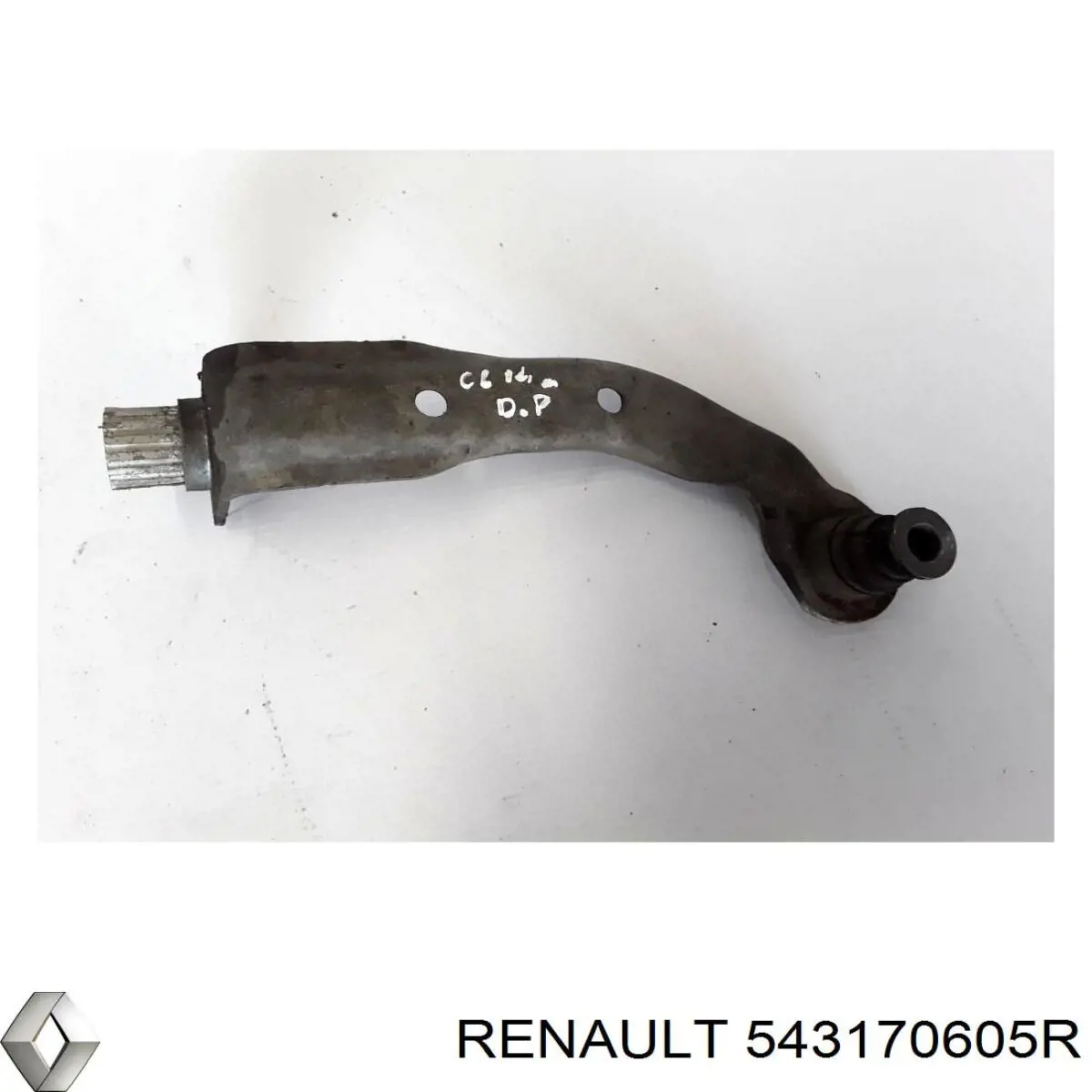 Do koszyka 543170605R Renault (RVI) Tuleja (poduszka) przedniej belki