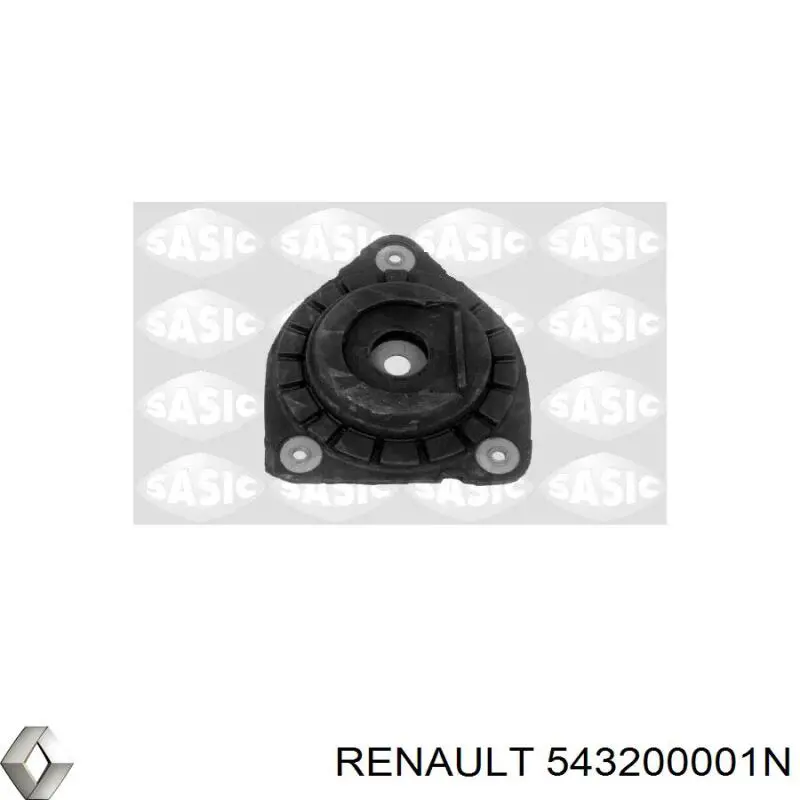 Poduszka amortyzatora przedniego Renault (RVI) 543200001N cena, od 43,13 USD