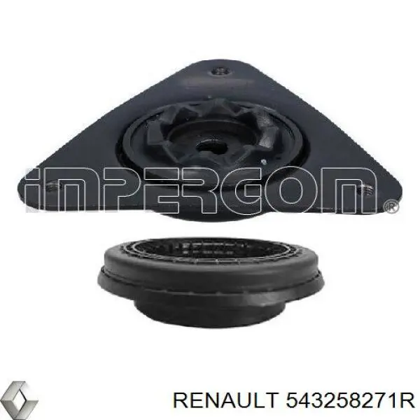 Do koszyka 543258271R Renault (RVI) Łożysko podporowe amortyzatora przedniego
