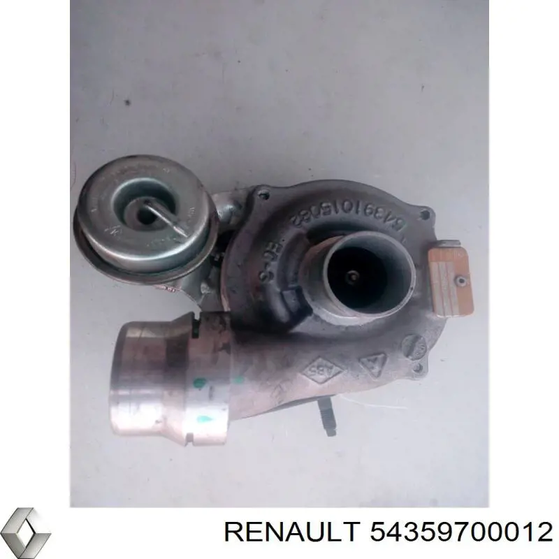 Turbina Renault (RVI) 54359700012 cena, od 158,34 USD