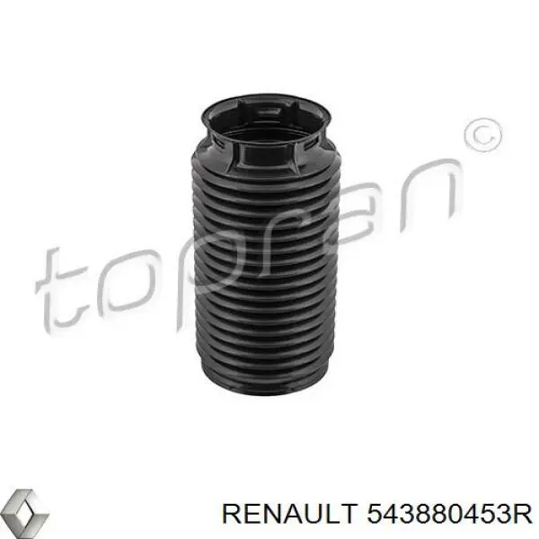 Do koszyka 543880453R Renault (RVI) Osłona amortyzatora przedniego