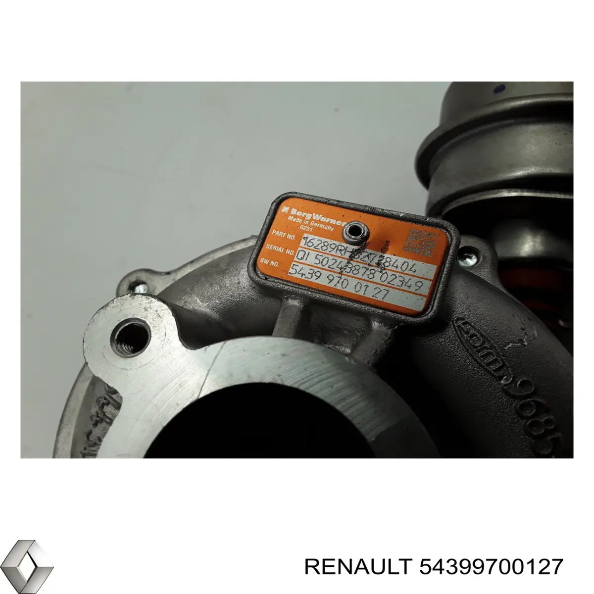 Turbina Renault (RVI) 54399700127 cena, od 376,58 USD