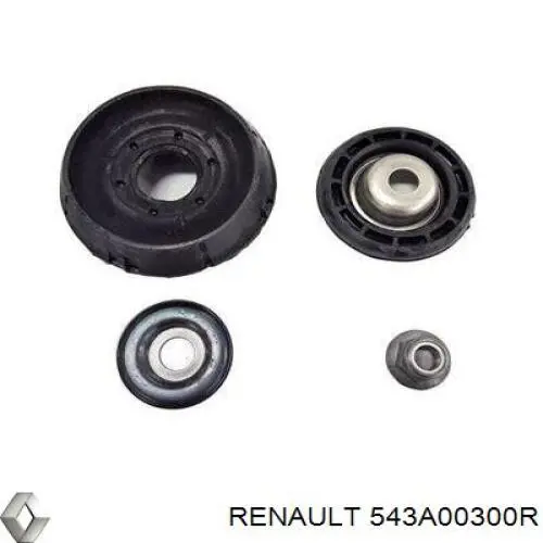 Poduszka amortyzatora przedniego Renault (RVI) 543A00300R
