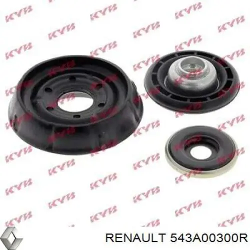 Do koszyka 543A00300R Renault (RVI) Poduszka amortyzatora przedniego