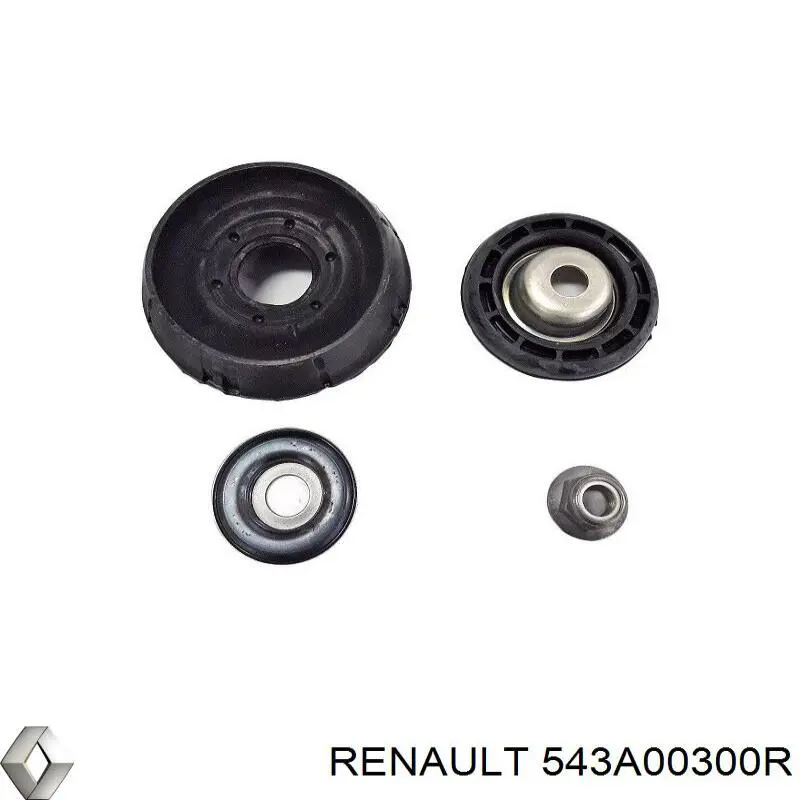 Poduszka amortyzatora przedniego 543A00300R Renault (RVI)