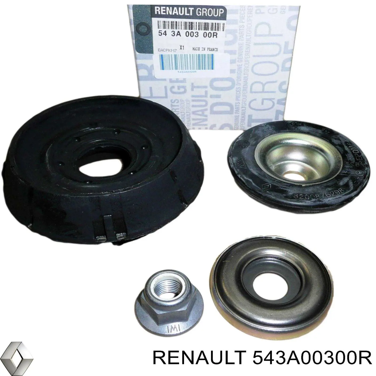 Poduszka amortyzatora przedniego Renault (RVI) 543A00300R cena, od 19,46 USD