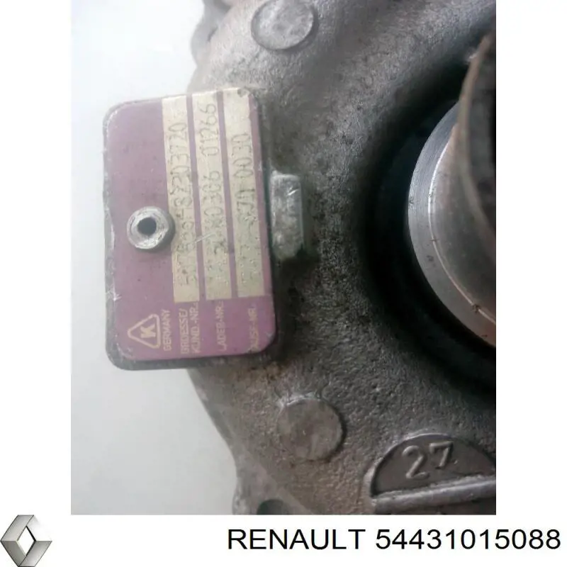 Turbina Renault (RVI) 54431015088 cena, od 255,88 USD