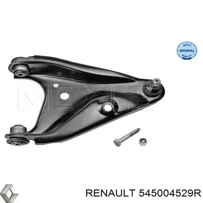 Do koszyka 545004529R Renault (RVI) Wahacz zawieszenia przedniego dolny prawy