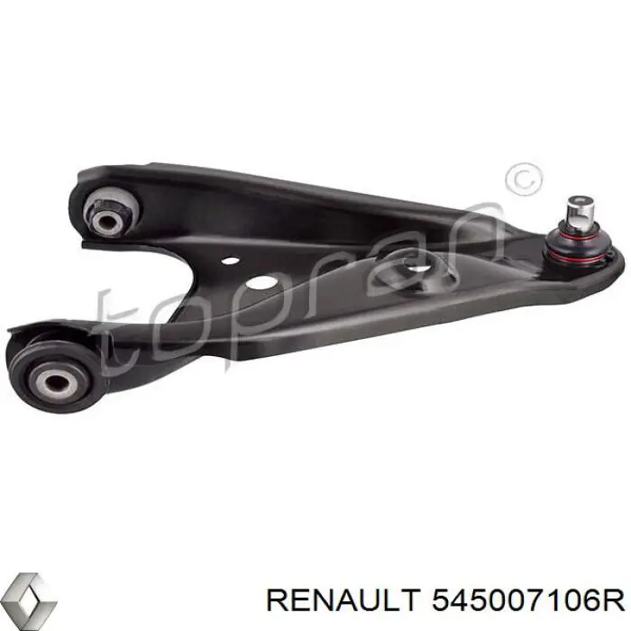 545007106R Renault (RVI) Wahacz zawieszenia przedniego dolny prawy
