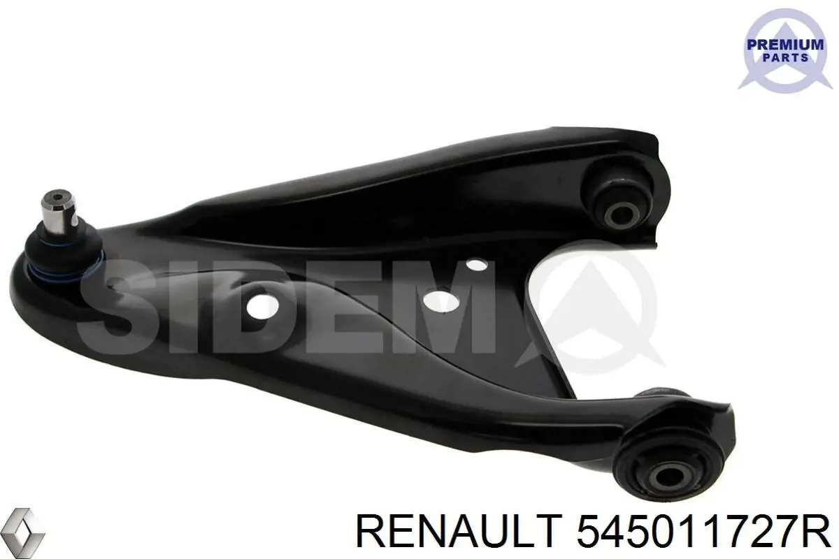 Wahacz zawieszenia przedniego dolny lewy Renault (RVI) 545011727R cena, od 36,58 USD