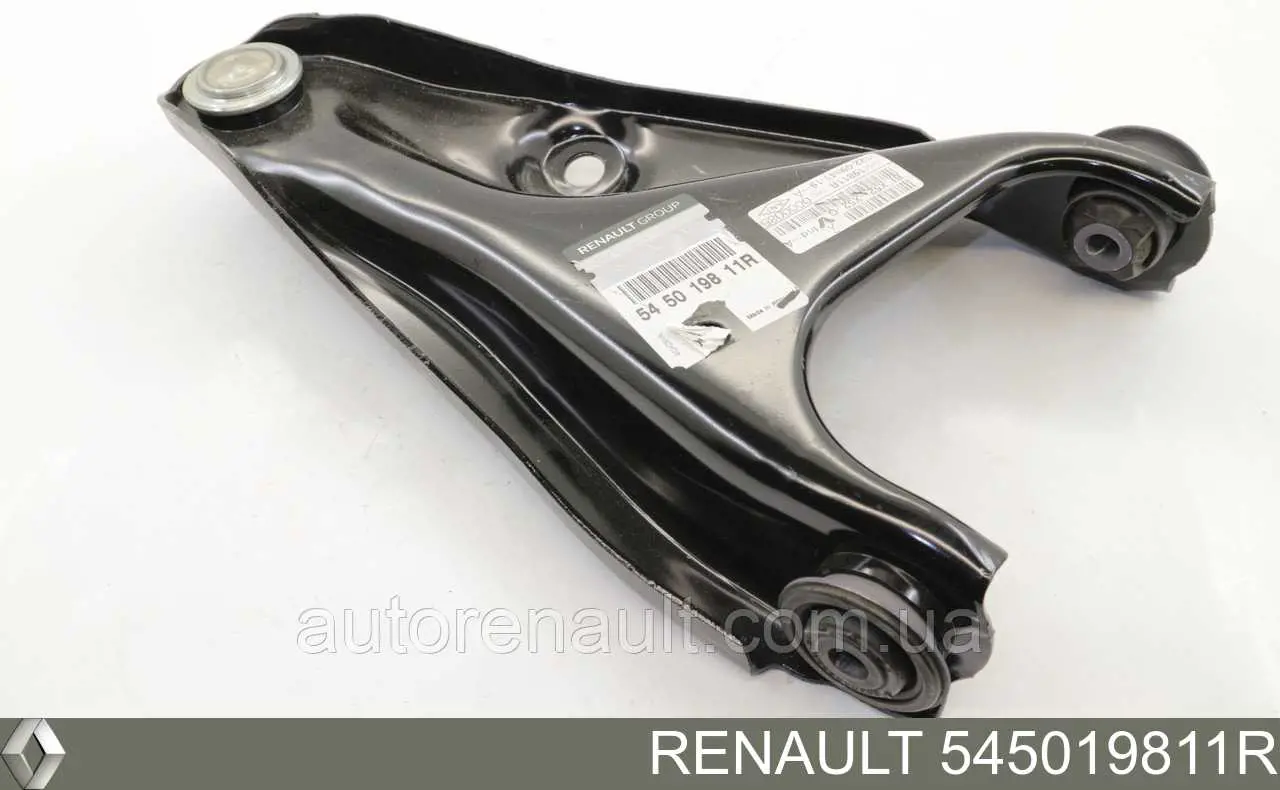 Wahacz zawieszenia przedniego dolny lewy Renault (RVI) 545019811R cena, od 44,28 USD