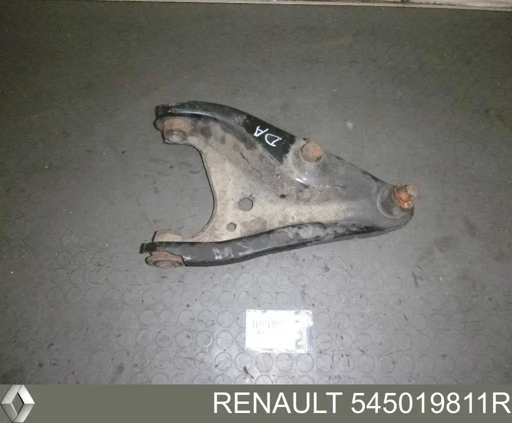 Do koszyka 545019811R Renault (RVI) Wahacz zawieszenia przedniego dolny lewy