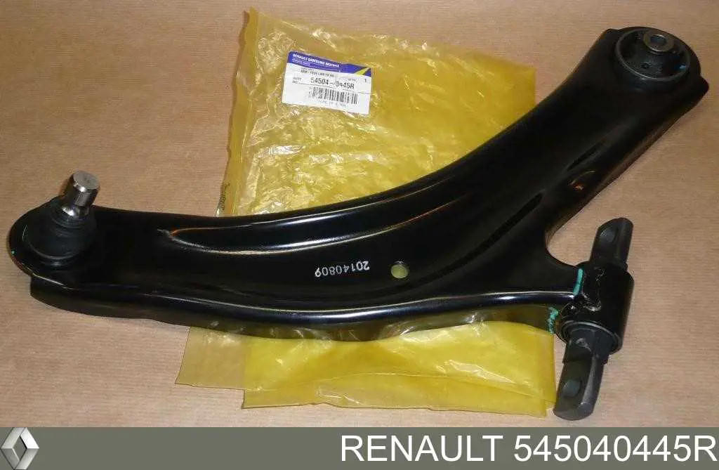 Wahacz zawieszenia przedniego dolny prawy Renault (RVI) 545040445R cena, od 49,76 USD