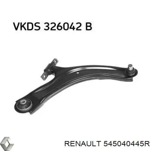 Do koszyka 545040445R Renault (RVI) Wahacz zawieszenia przedniego dolny prawy