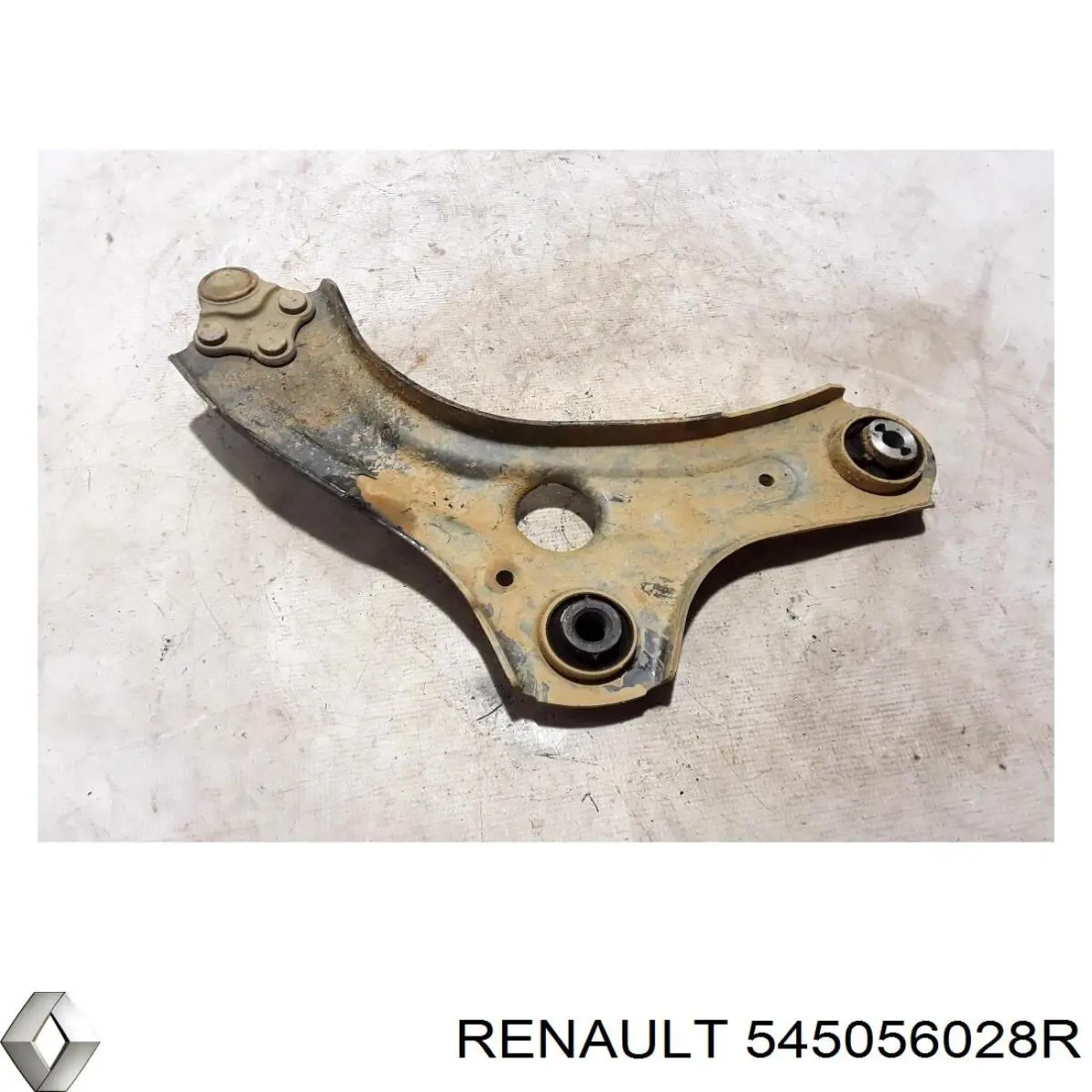 Wahacz zawieszenia przedniego dolny lewy 545056028R Renault (RVI)