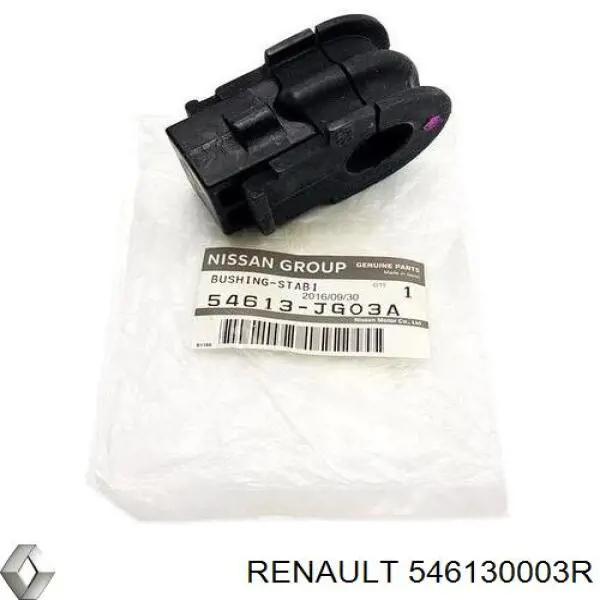 546130003R Renault (RVI) Tuleja stabilizatora przedniego