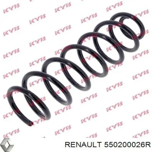 550200026R Renault (RVI) Sprężyna tylna