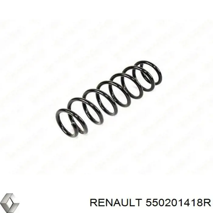 Do koszyka 550201418R Renault (RVI) Sprężyna tylna