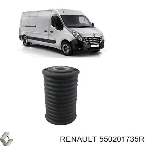 Resor tylny Renault (RVI) 550201735R cena, od 154,93 USD