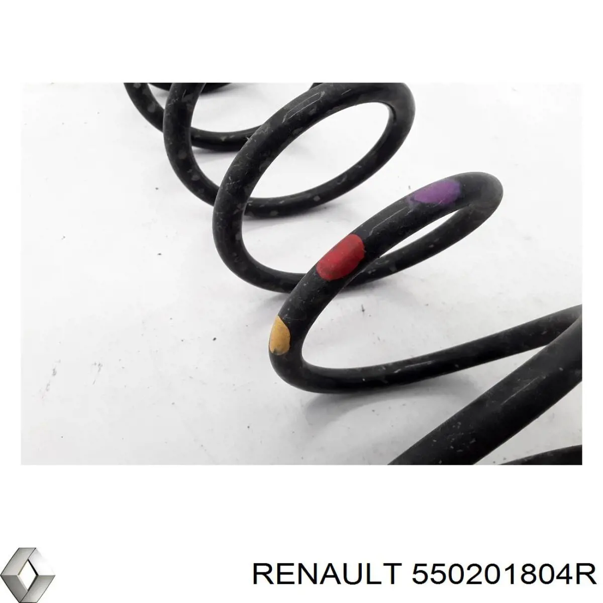 Do koszyka 550201804R Renault (RVI) Sprężyna tylna