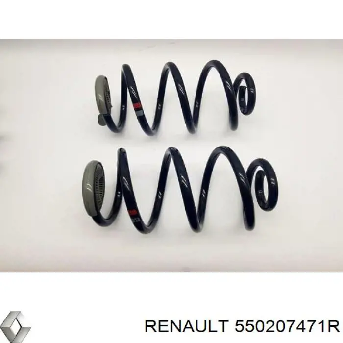 Sprężyna tylna Renault (RVI) 550207471R cena, od 27,41 USD