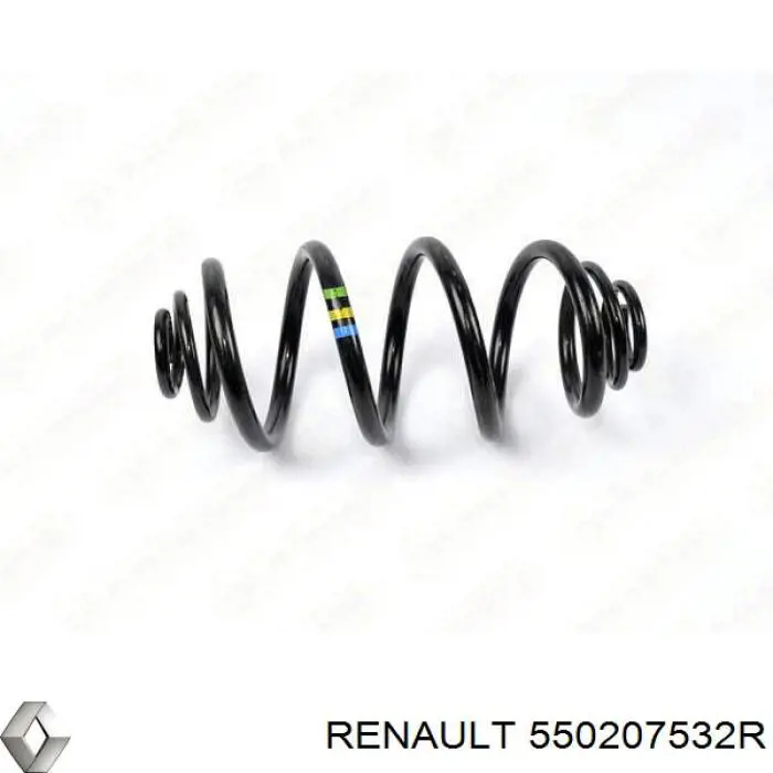 Sprężyna tylna Renault (RVI) 550207532R cena, od 76,73 USD