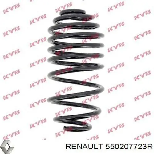 Sprężyna tylna Renault (RVI) 550207723R cena, od 54,02 USD