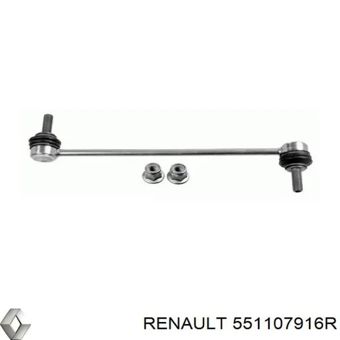 Do koszyka 551107916R Renault (RVI) Łącznik stabilizatora przedniego