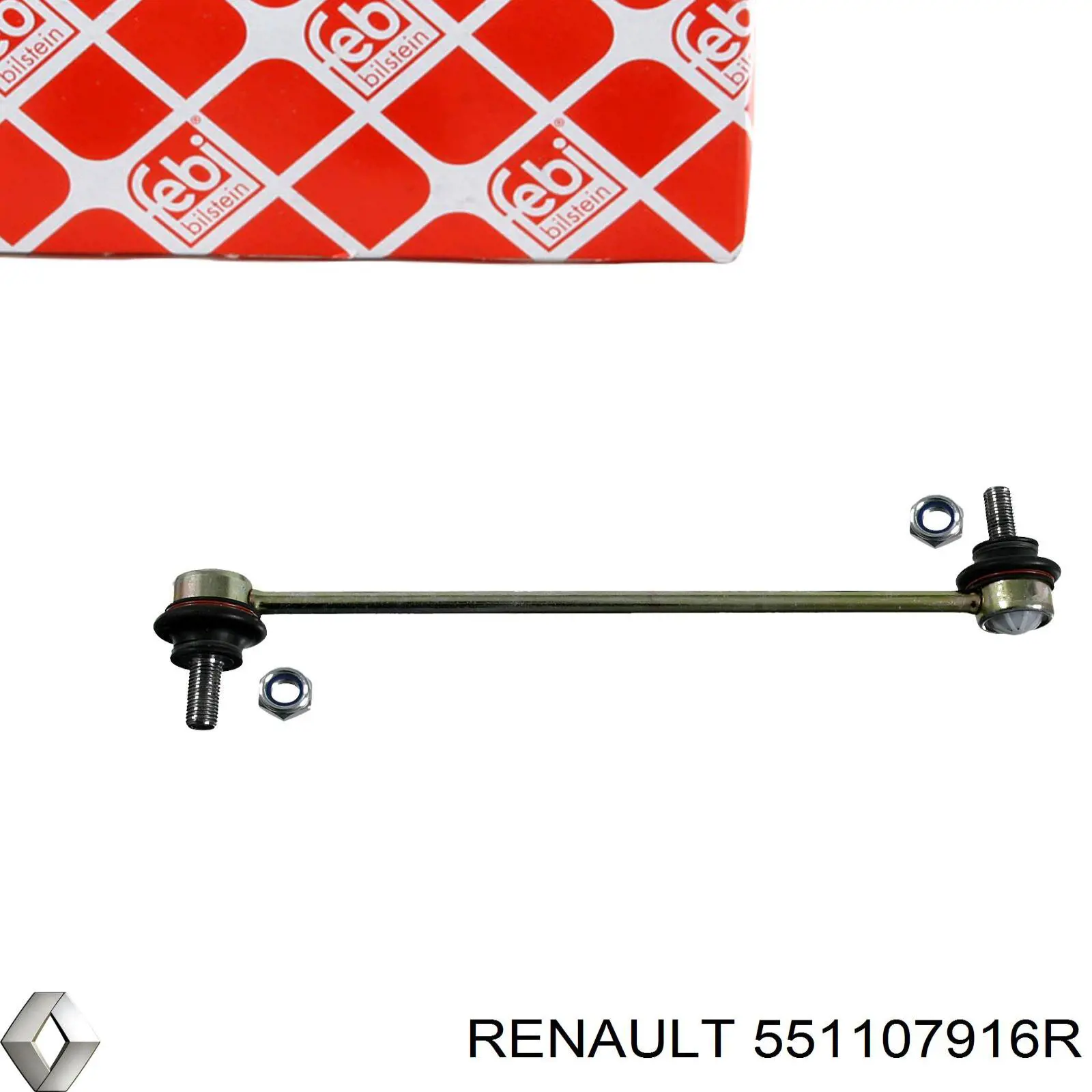 Łącznik stabilizatora przedniego Renault (RVI) 551107916R cena, od 24,36 USD