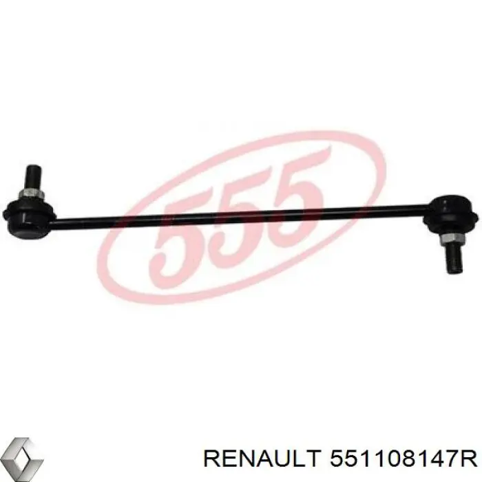 Do koszyka 551108147R Renault (RVI) Łącznik stabilizatora przedniego