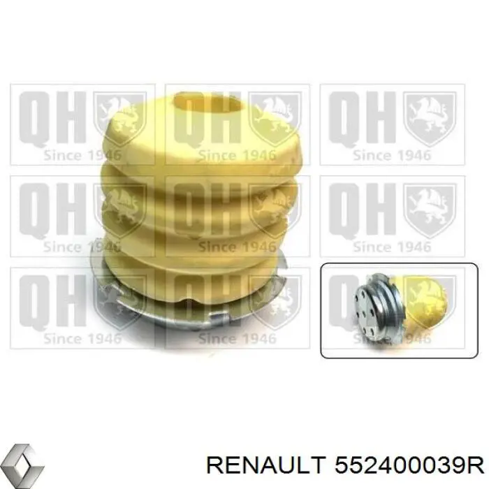 552400039R Renault (RVI) Odbój resoru tylnego