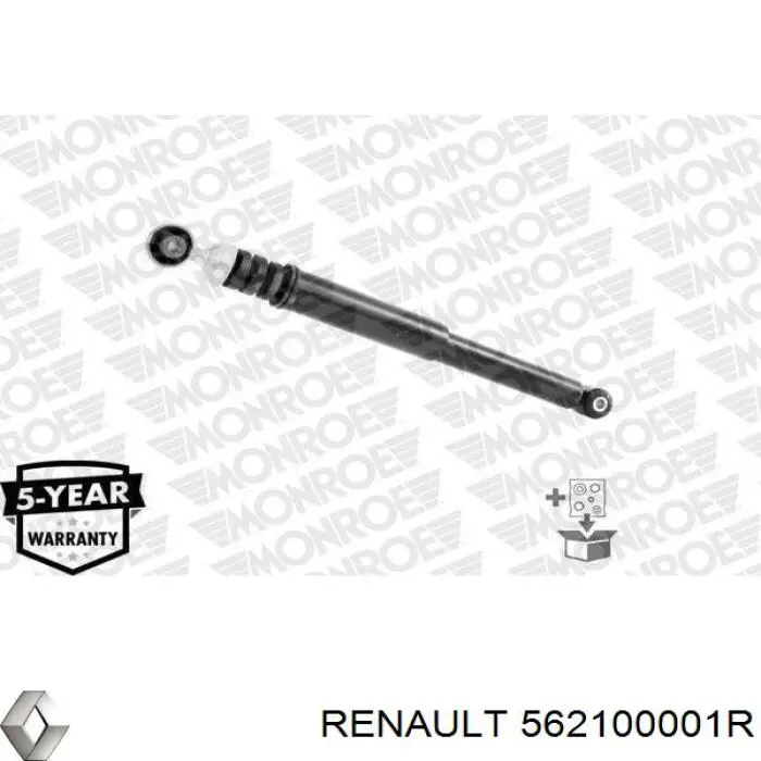 Amortyzator tylny Renault (RVI) 562100001R cena, od 44,27 USD