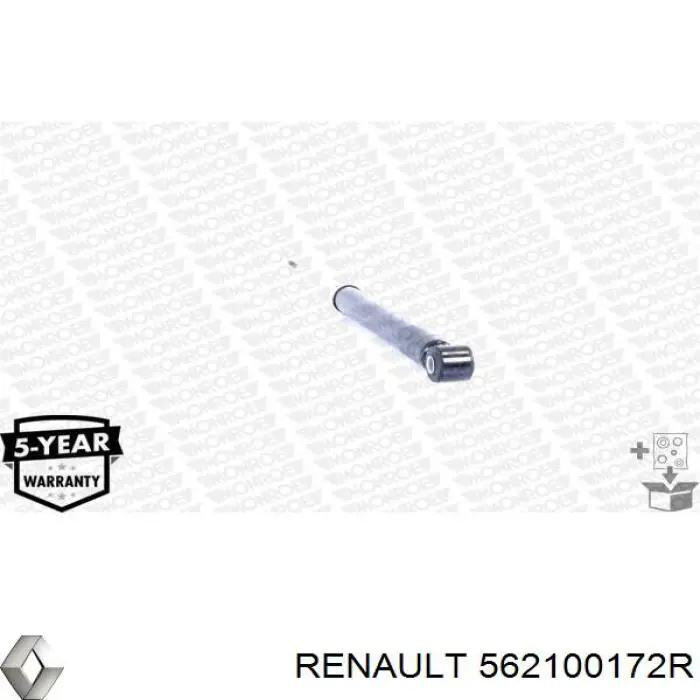 Do koszyka 562100172R Renault (RVI) Amortyzator tylny