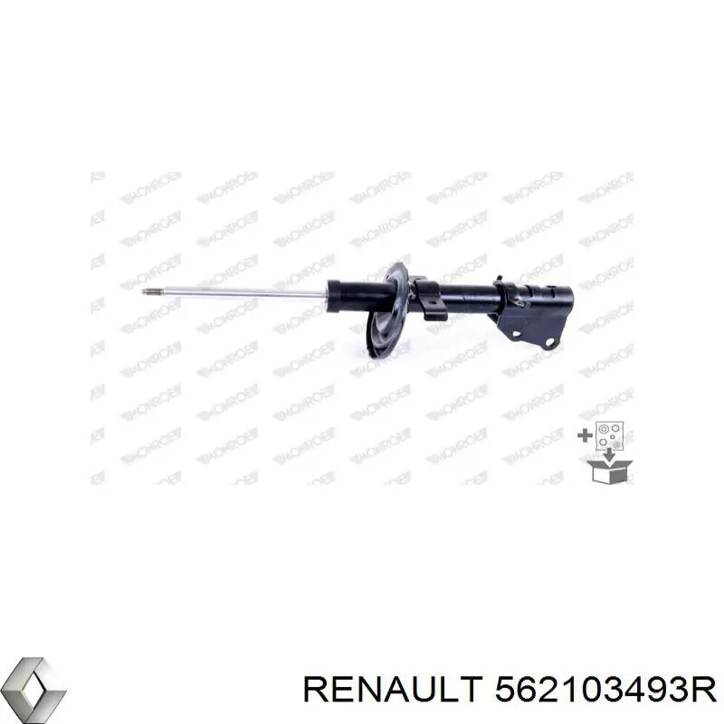 Do koszyka 562103493R Renault (RVI) Amortyzator tylny