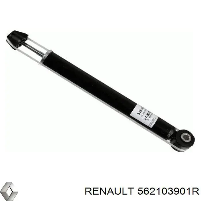 Amortyzator tylny Renault (RVI) 562103901R cena, od 37,63 USD