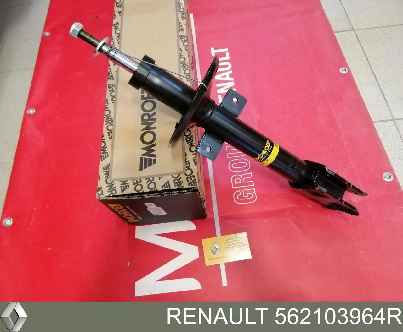 Amortyzator tylny 562103964R Renault (RVI)
