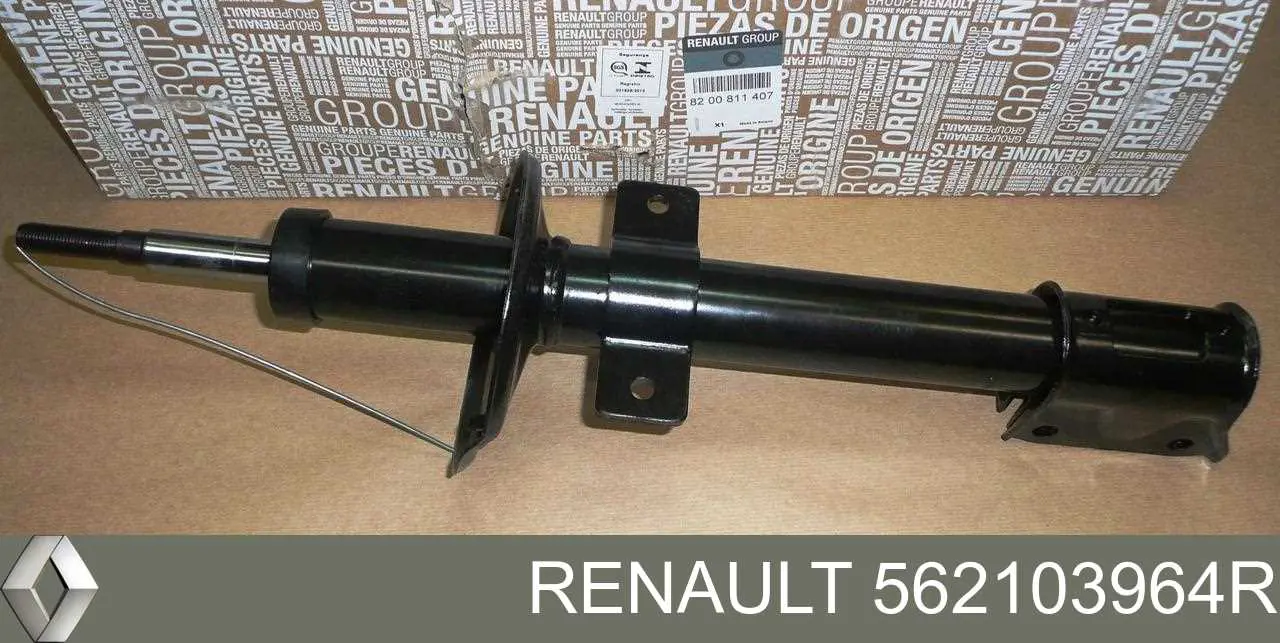 Amortyzator tylny 562103964R Renault (RVI)