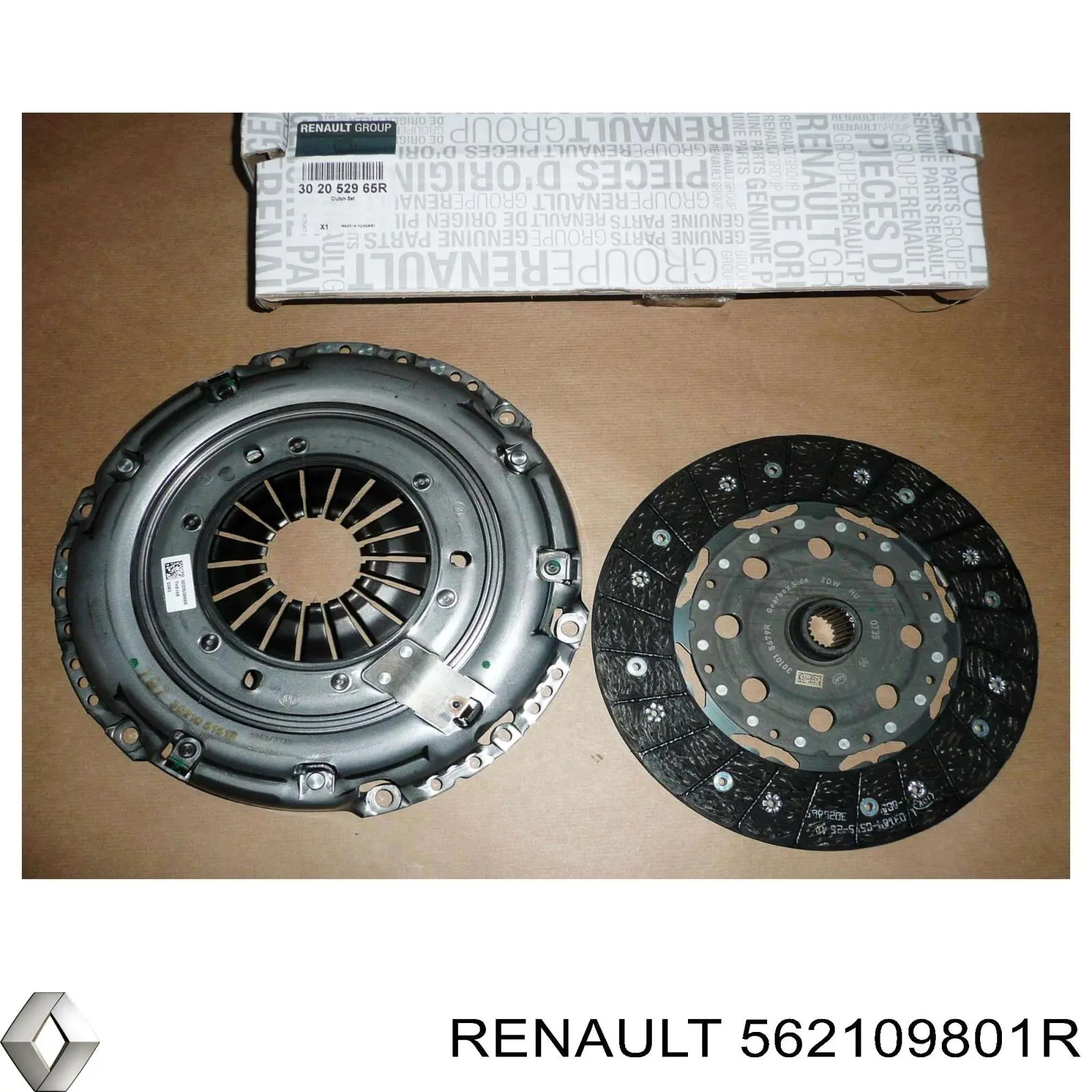 Do koszyka 562109801R Renault (RVI) Amortyzator tylny prawy