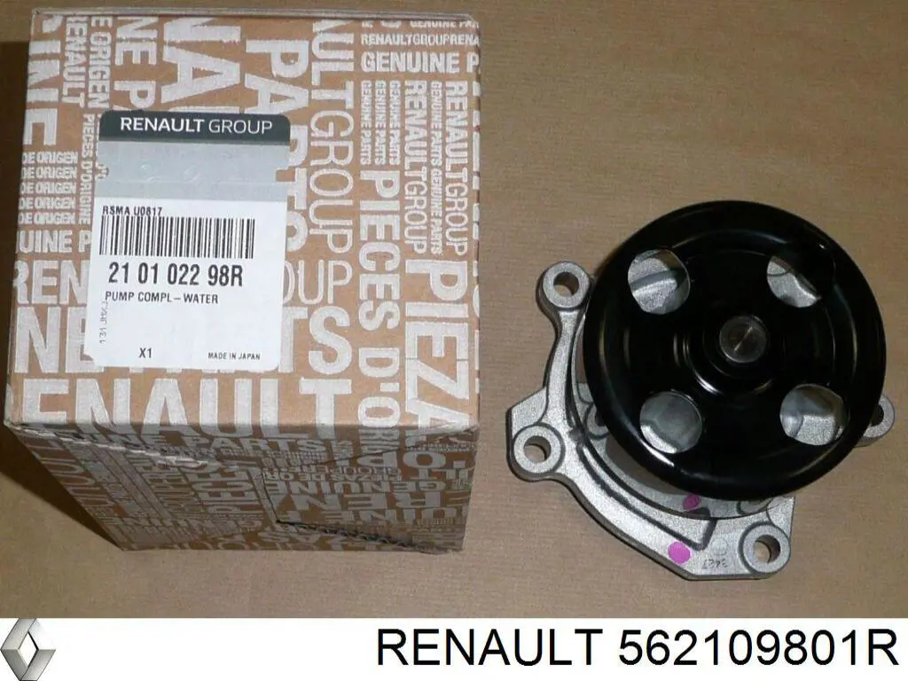 Amortyzator tylny prawy 562109592R Renault (RVI)