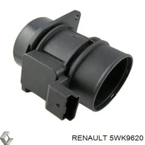 Do koszyka 5WK9620 Renault (RVI) Czujnik przepływu powietrza, przepływomierz powietrza M.A.F.