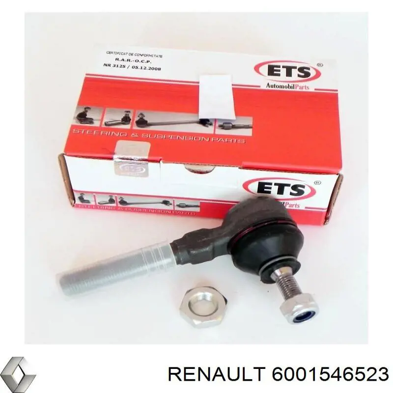 Końcówka drążka kierowniczego zewnętrzna 6001546523 Renault (RVI)