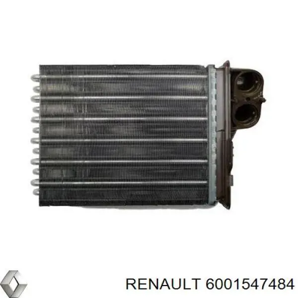 Do koszyka 6001547484 Renault (RVI) Chłodnica nagrzewnicy (ogrzewacza)