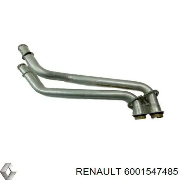 6001547485 Renault (RVI) Przewód chłodnicy ogrzewacza (nagrzewnicy), podwójny