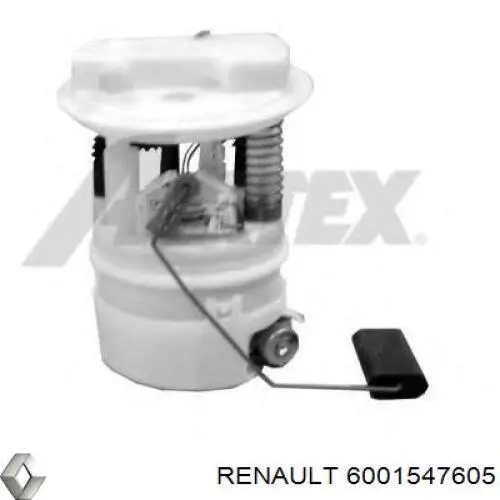 Do koszyka 6001547605 Renault (RVI) Moduł pompy paliwowej z czujnikiem poziomu paliwa