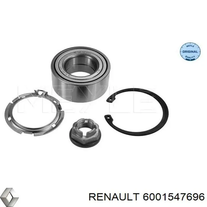 Do koszyka 6001547696 Renault (RVI) Łożysko piasty przedniej