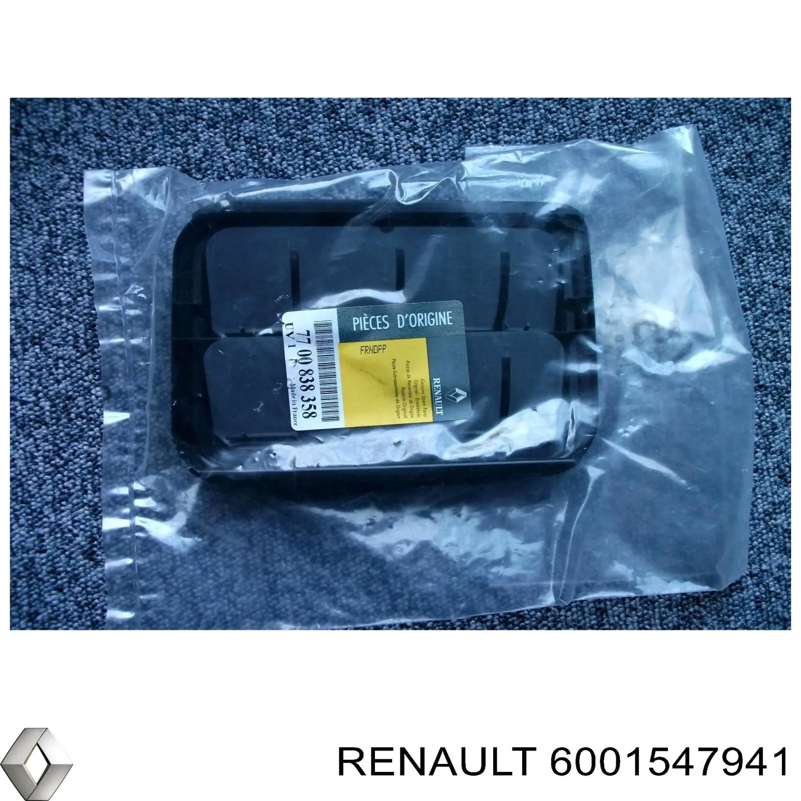 Do koszyka 6001547941 Renault (RVI) Nadkole błotnika przedniego lewe