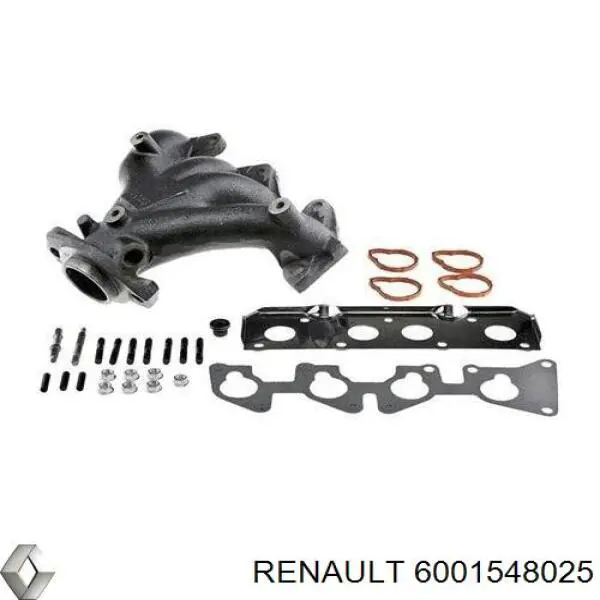 6001548025 Renault (RVI) Kolektor wydechowy