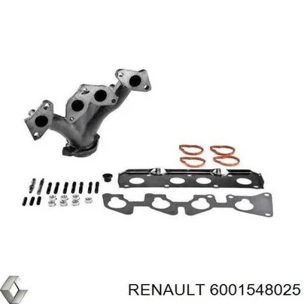 Do koszyka 6001548025 Renault (RVI) Kolektor wydechowy