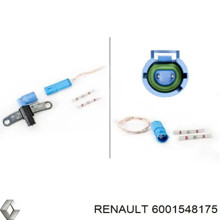 Czujnik położenia wału korbowego Renault (RVI) 6001548175
